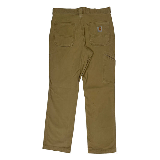 Carhartt Carpenter Trousers - 30W 30L Khaki Cotton