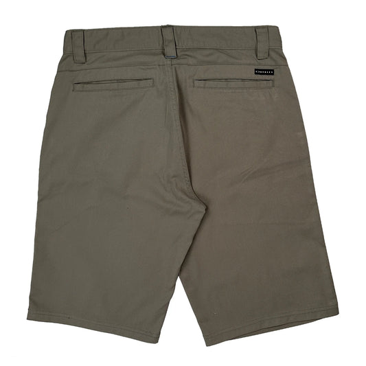 Oakley Chino Shorts - 32W 11L Beige Cotton
