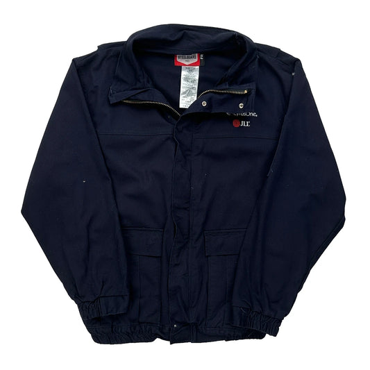Steelguard Work Jacket - Large Navy Cotton Blend