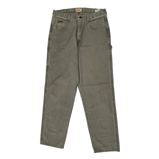 Schmidt Carpenter Trousers - 32W 31L Grey Cotton