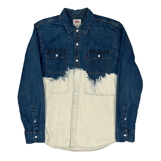 Vintage Levis Denim Shirt - Medium Blue Denim