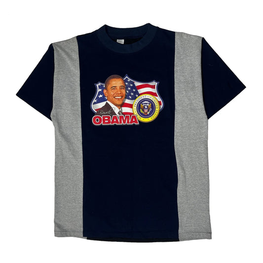 Obama Unbranded Graphic T-Shirt - XL Navy Cotton