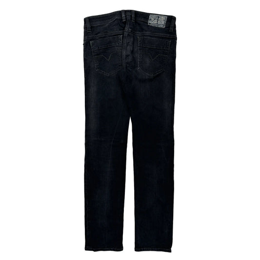 Diesel Jeans - 34W 32L Black Cotton