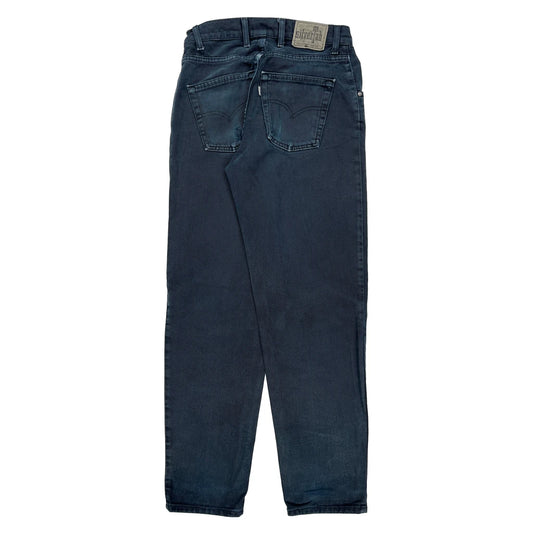 Silver Tab Levis Loose Jeans - 28W 32L Dark Wash Cotton