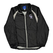  Colorado Rockies Reebok Windbreaker - XL Black Polyester