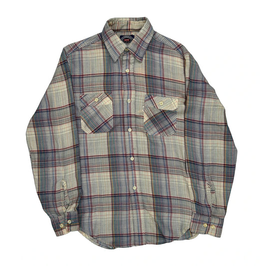Levis Checked Shirt - Medium Multicoloured Cotton