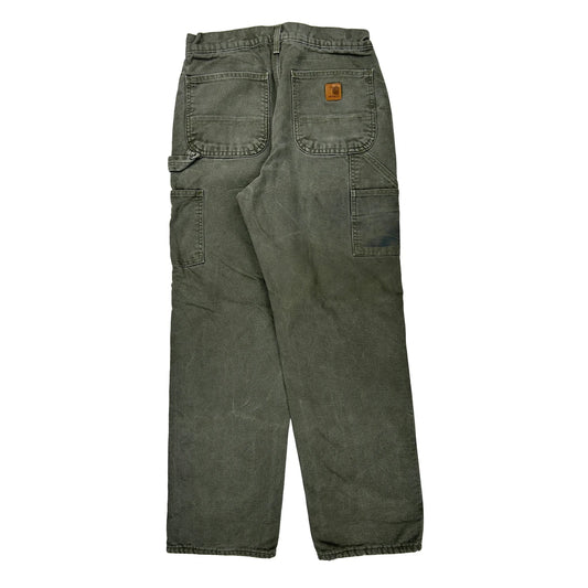Carhartt Carpenter Trousers - 34W 31L Grey Cotton