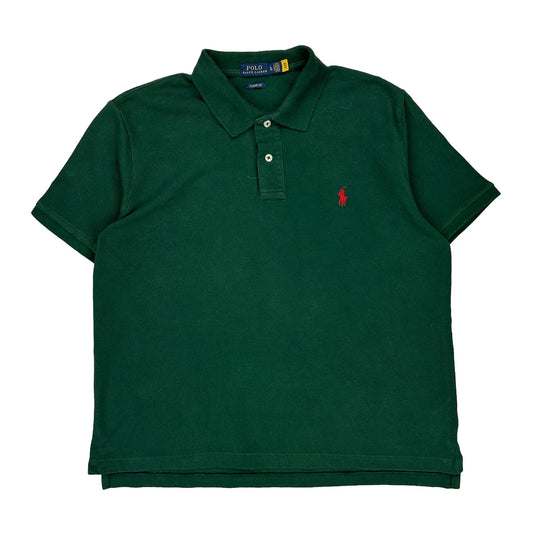 Age 13-15 Polo By Ralph Lauren Polo Shirt - XL Green Cotton