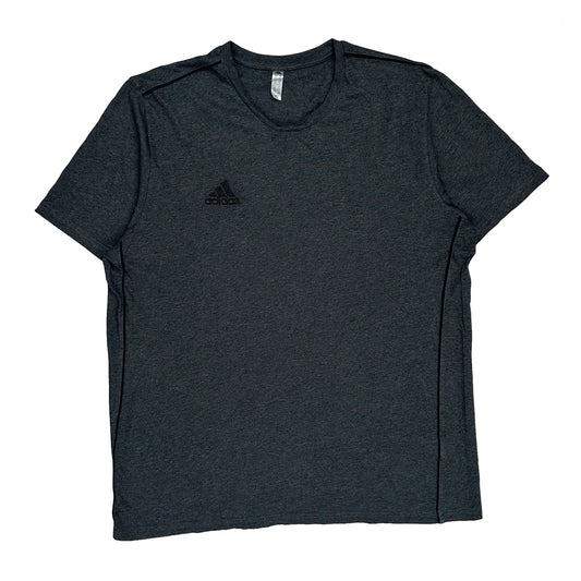 Adidas T-Shirt - XL Grey Cotton