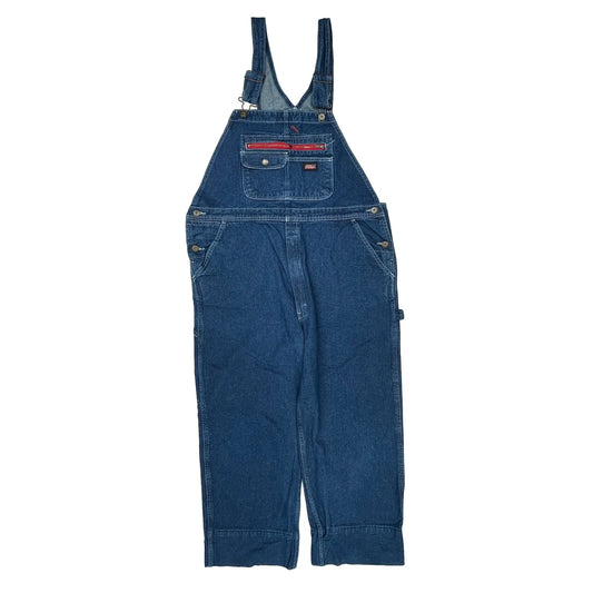 Dickies Overalls - Large Blue Cotton