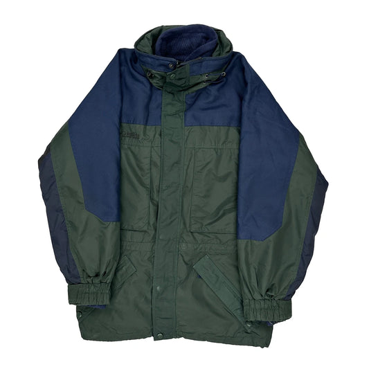 Columbia Ski Jacket - Medium Green Polyester
