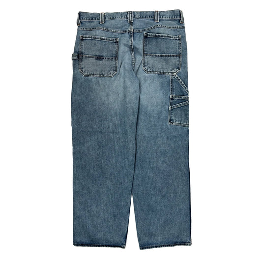 Old Navy Carpenter Jeans - 38W 30L Blue Cotton