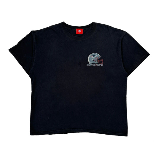 New England Patriots Nfl T-Shirt - XL Black Cotton