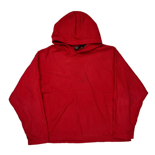 Made In USA Patagonia Micro D-Luxe Hoodie - Large Red Polyester