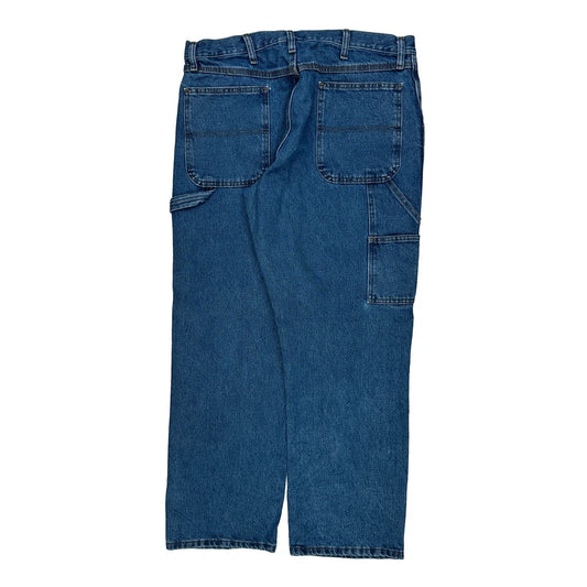 Wrangler Carpenter Jeans - 36W 31L Blue Cotton