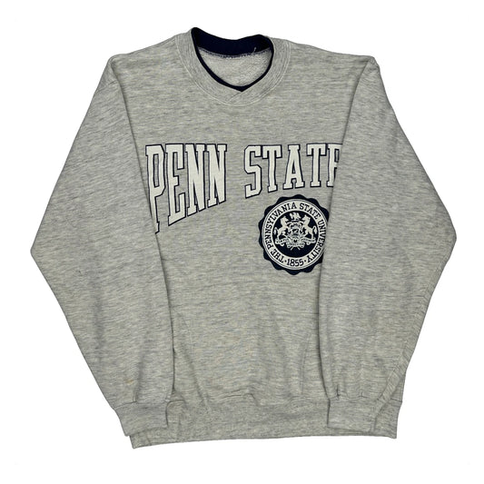 Penn State Unbranded Sweatshirt - Medium Grey Cotton Blend