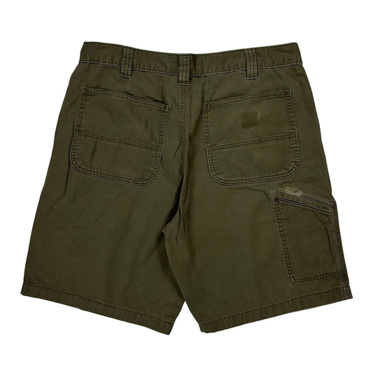 Carhartt Cargo Shorts - 36W 10L Green Cotton