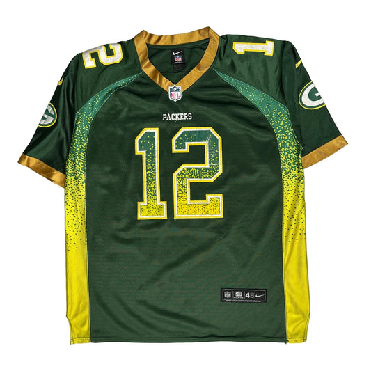 Packers Nike Football Jersey - XL Green Polyester