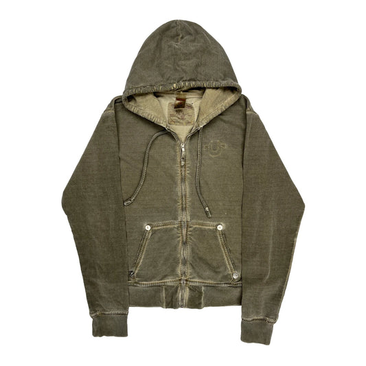 True Religion Hoodie - XL Grey Cotton