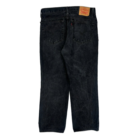 516 Levis Jeans - 34W 28L Black Denim