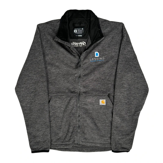 Lansing Logo Carhartt Jacket - Medium Grey Polyester