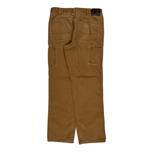 Stanley Carpenter Trousers - 32W 32L Brown Cotton