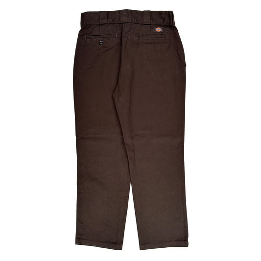 Vintage Dickies Trousers - 30W 30L Brown Cotton