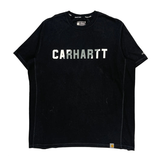 Carhartt T-Shirt - Large Black Cotton