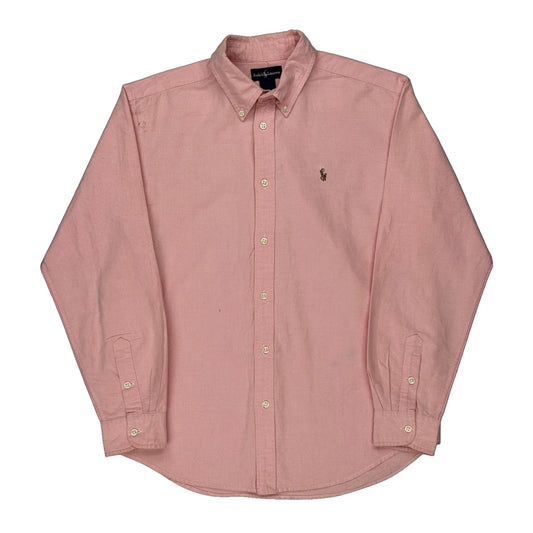 Ralph Lauren Shirt - Medium Pink Cotton