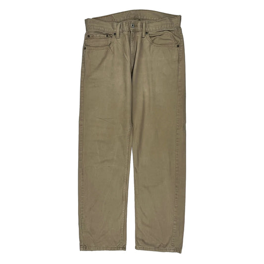 Levis Trousers - 33W 30L Beige Cotton