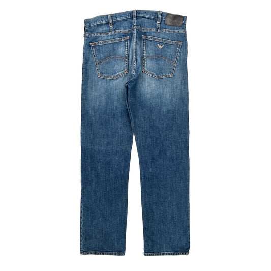 Vintage Armani Jeans - 33W 30L Blue Denim