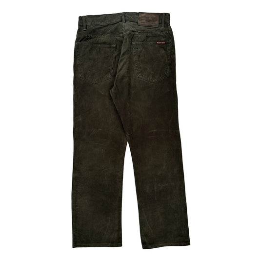 Marlboro Classics Trousers - 30W 32L Brown Cotton