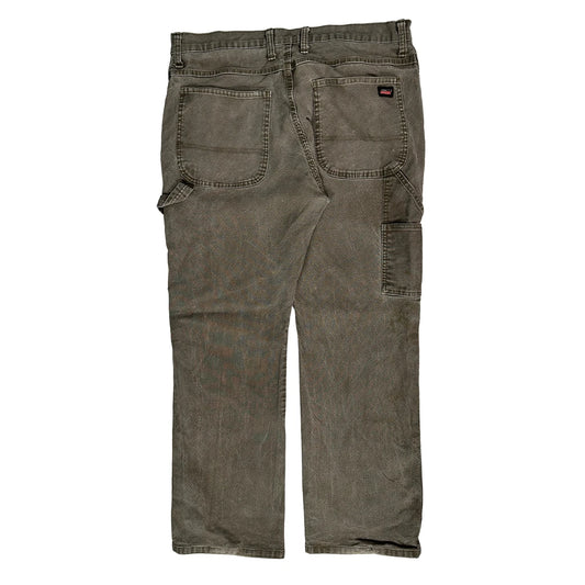 Dickies Carpenter Pants - 34W 30L Gray Cotton