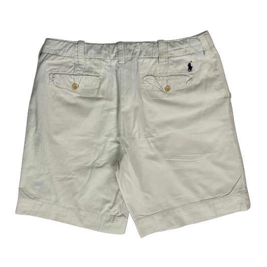 Polo By Ralph Lauren Chino Shorts - 36W 9L White Cotton