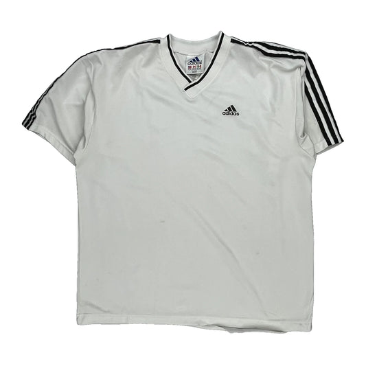 Adidas T-Shirt - XL White Polyester