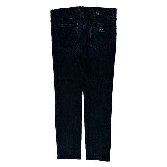 Armani Exchange Jeans - 33W 31L Black Denim