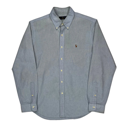 Vintage Ralph Lauren Shirt - Large Blue Cotton