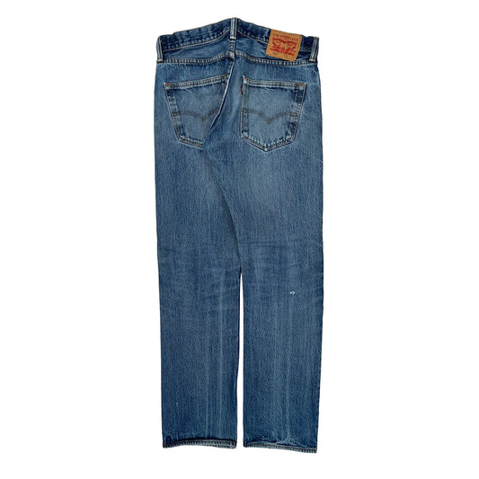 501 Levis Jeans - 31W 31L Blue Cotton