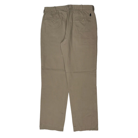 Polo By Ralph Lauren Preston Pant Chinos - 33W 32L Beige Cotton