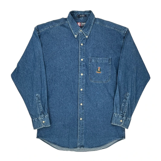 Chaps Ralph Lauren Denim Shirt - Medium Blue Cotton