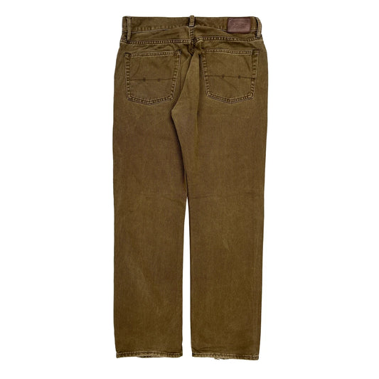 Polo By Ralph Lauren Jeans - 33W 30L Brown Cotton