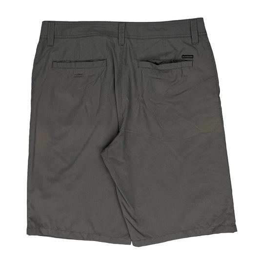 Quiksilver Baggy Chino Shorts - 34″ Waist Grey Polyester