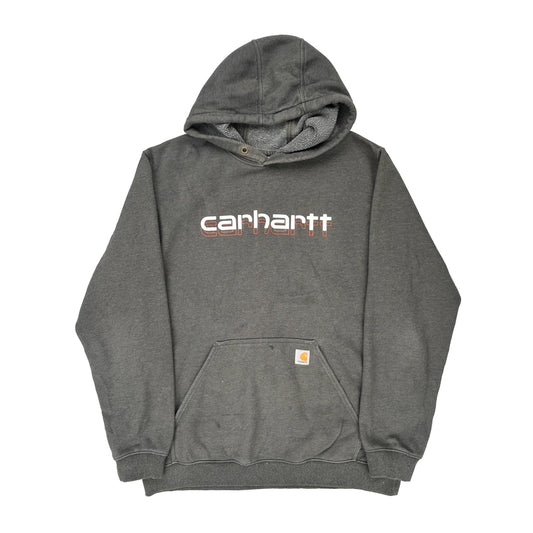 Rain Defender Carhartt Tall Hoodie - XL Grey Cotton Blend