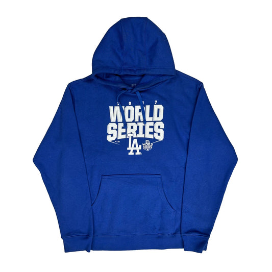 Los Angeles Dodgers 47 Graphic Hoodie - Large Blue Cotton Blend