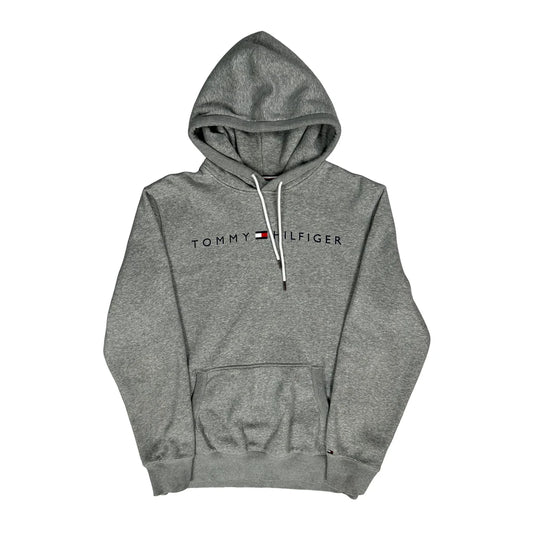Tommy Hilfiger Hoodie - Large Grey Cotton
