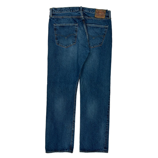 501 Levis Jeans - 34W 30L Blue Cotton