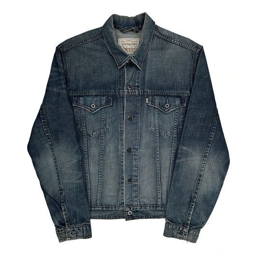 Levis Denim Jacket - Large Blue Cotton