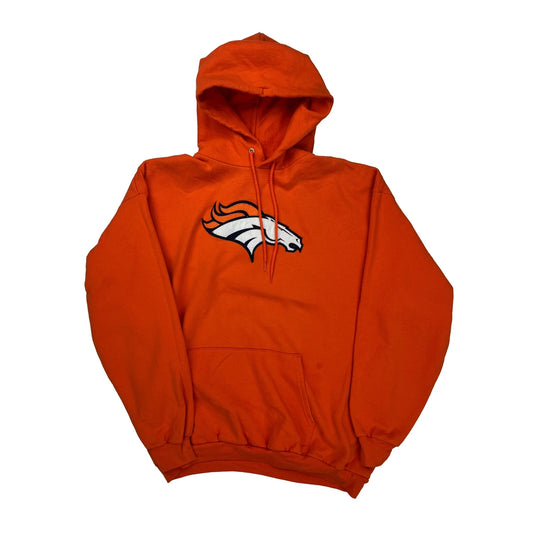 Denver Broncos Nfl Hoodie - XL Orange Cotton