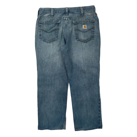 Carhartt Jeans - 36W 30L Blue Cotton Blend