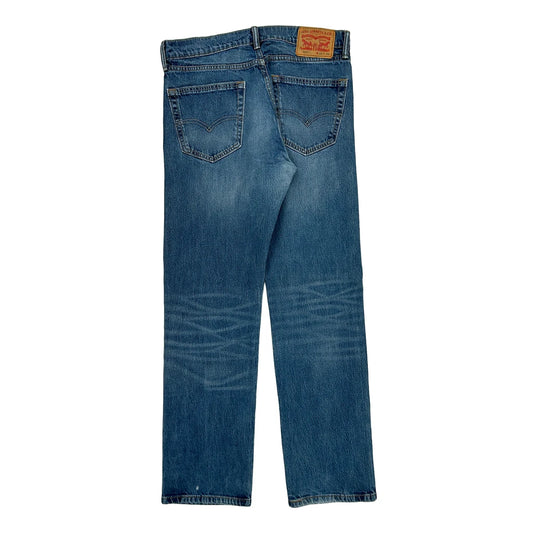 505 Levis Jeans - 32W 31L Blue Cotton